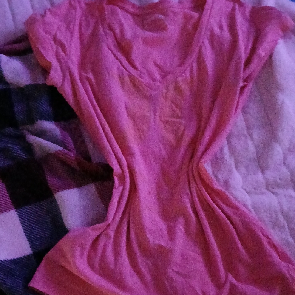 Hurley Pink Short Sleeve Women's Tee